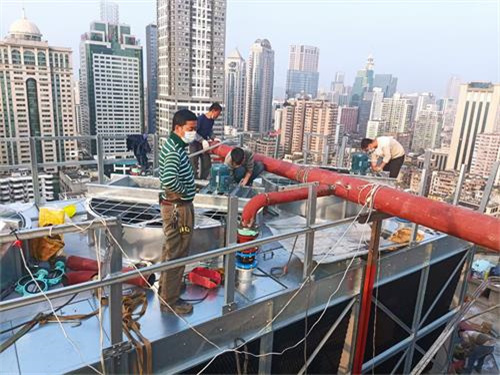 分享封闭式冷却塔怎样防冻？(如何解决逆流冷却塔冬天