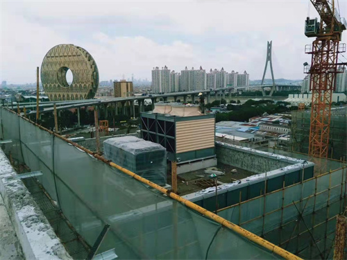 圆形冷却塔的结构特点,圆形冷却塔结构图