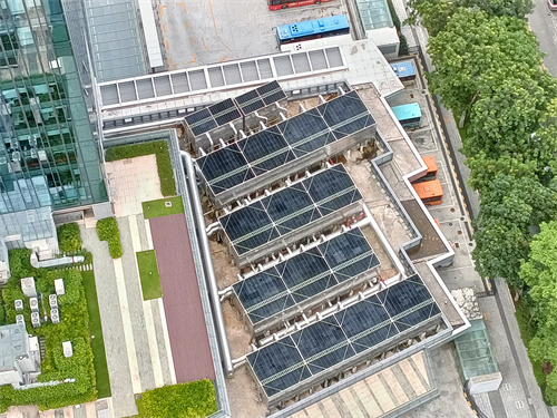 蒸发式空冷器主要性能介绍及用途,蒸发空冷器结构